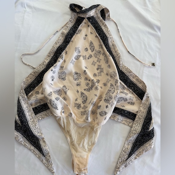 INTIMATELY FREE PEOPLE One Thing Paisley Bodysuit - XS - Picture 4 of 6